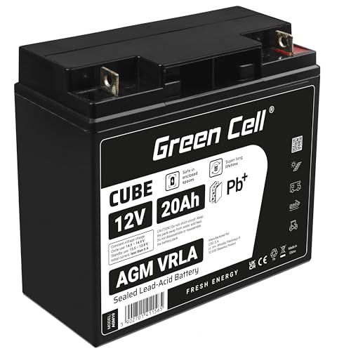 Batterie pour Système d'Alimentation Sans Interruption Green Cell AGM10 20000 mAh 12 V