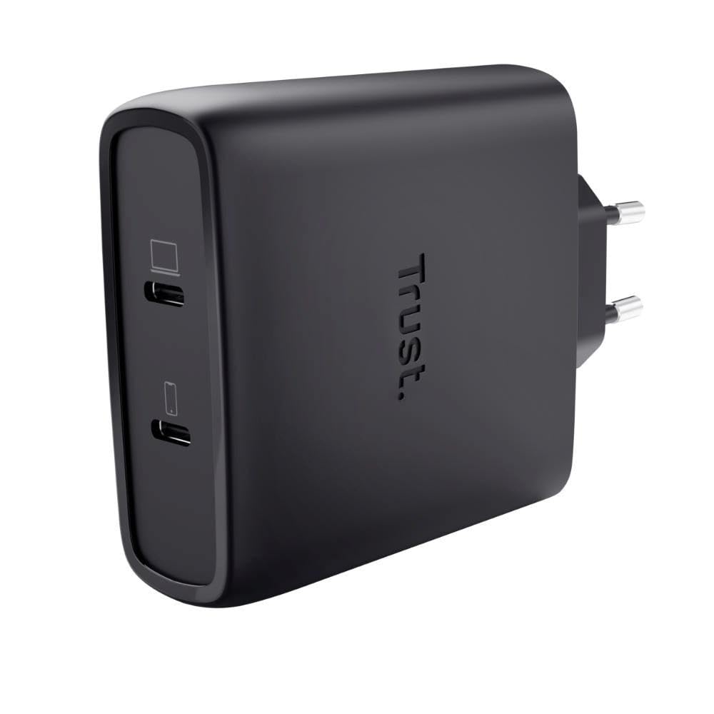 TRUST Chargeur GaN USB-C 100W à 2 ports MAXO