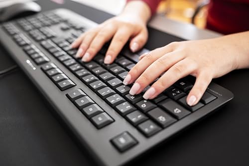 CHERRY Clavier KC 1000 USB QWERTY GB noir