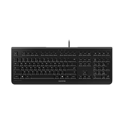 CHERRY Clavier KC 1000 USB QWERTY GB noir