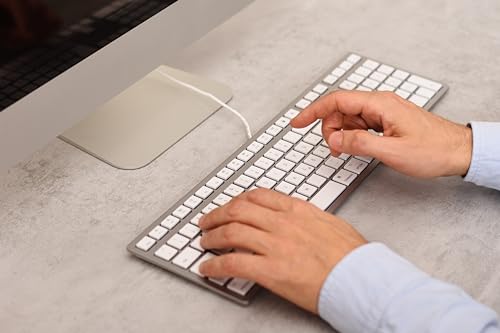CHERRY Clavier KC 6000C FOR MAC USB Type-C argent/blanc