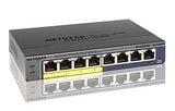 NETGEAR GS108PE Switch Prosafe+  8 Gigabit /4 PoE manageable