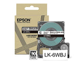 EPSON Matte Tape Khaki/White 24mm 8m LK-6QWJ