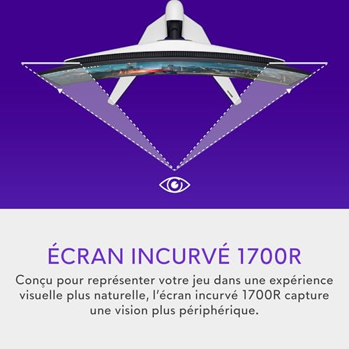 Alienware AW3225QF écran plat de PC 81,3 cm (32") 3840 x 2160 pixels 4K Ultra HD QDOLED Noir, Blanc