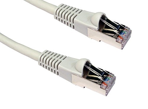 Cordon RJ45 catégorie 6 S/FTP LSOH snagless gris - 0,5 m