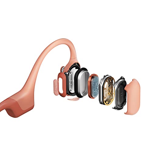 SHOKZ Casque à conduction osseuse OpenRun Pro - Bluetooth - Rose