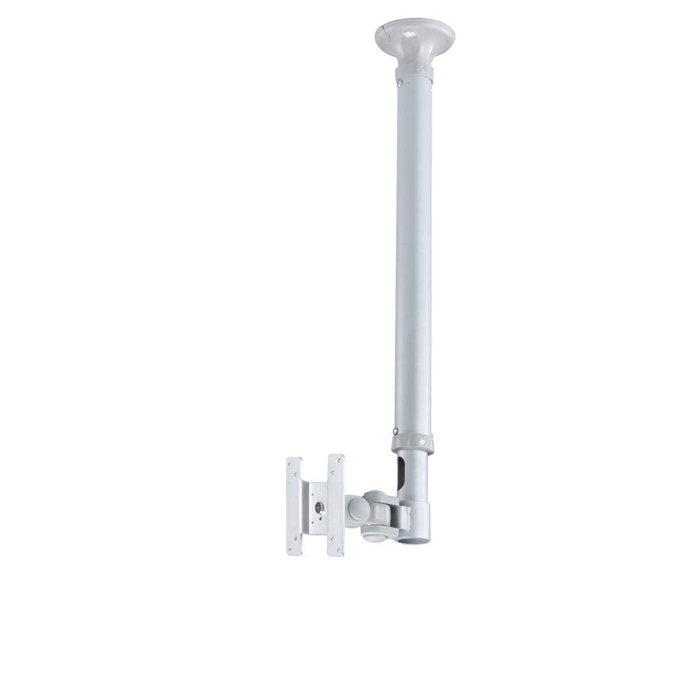 NEOMOUNTS FPMA-C100SILVER Support de plafond pour écran de 10-30p - h 79-129 cm