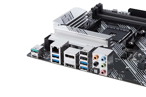 ASUS PRIME B550-PLUS AMD AM4 Socket ATX DDR4 3rd Gen AMD Ryzen Dual M.2 PCIe 4.0 1 Gb Ethernet USB 3.2 Gen 2 Type-A and Type-C