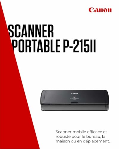 Bundle CANON 4X P-215II Document Scanner A4