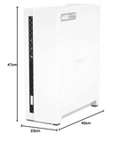 QNAP TS-133 1 bay ARM 1.8GHz Quad core 1xSATA 6Gb/s 2Go DDR4 1xGbE 1xUSB3.2 Gen1 and 1xUSB2.0