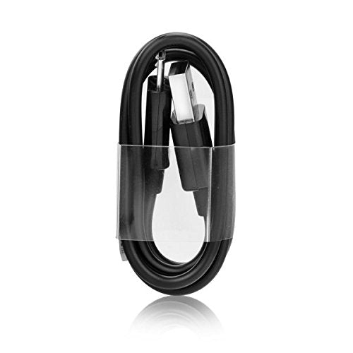 Câble Data Micro USB - 1m, Embout Long de 8mm - Noir