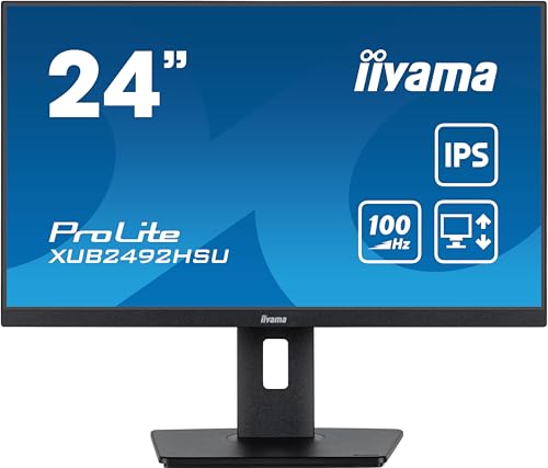 IIYAMA- Ecran bureautique 24 XUB2492HSU-B6