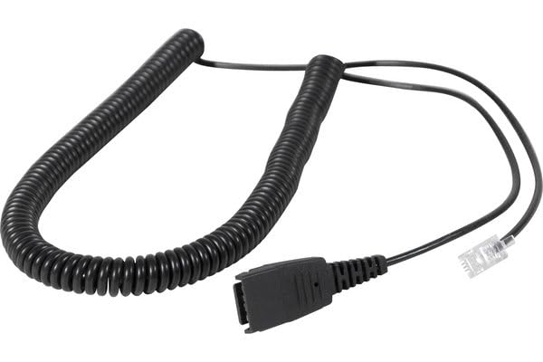 DACOMEX Micro-casque téléphone de bureau RJ9 perche flex anti-bruit 2 écouteurs