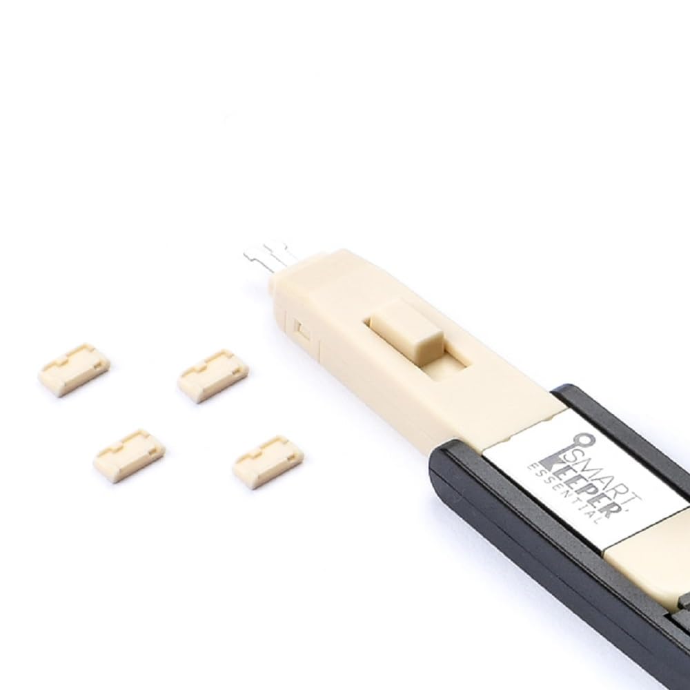 SMARTKEEPER / 4x Bloqueurs Micro USB Type-B avec 1x Clé Mini