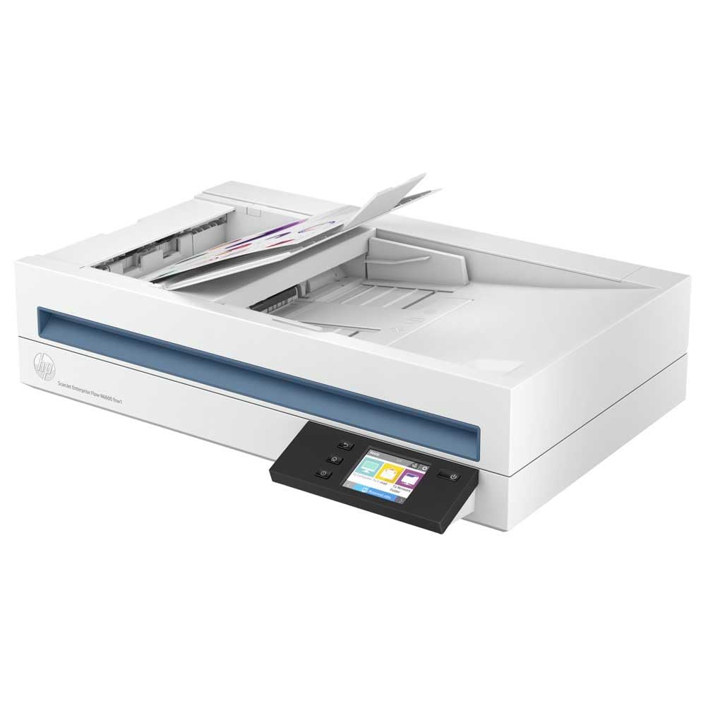 HP ScanJet Enterprise Flow N6600 fnw1 scanner à plat Réseau/USB A4 avec chargeur auto de 100 feuilles - jusqu’à 50 ppm/100ipm