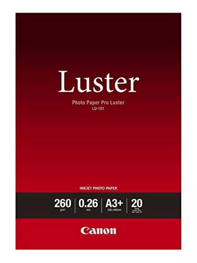 CANON LU-101 260g/m2 A3+ 20 feuilles pack de 1 luster paper