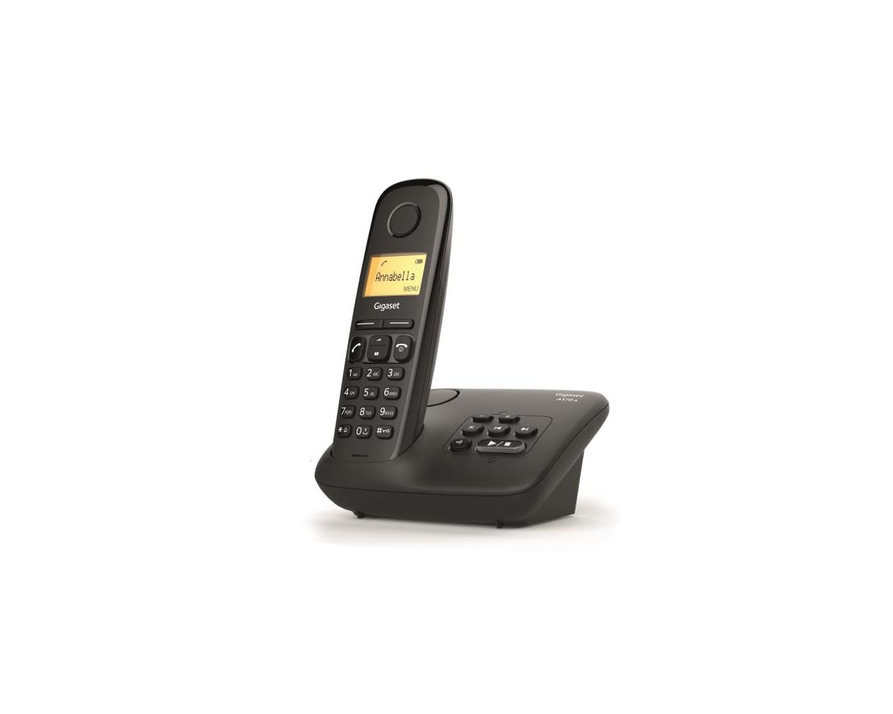 Gigaset A170A Téléphone sans fil avec répondeur - 1 combiné