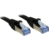LINDY Cat.6A S/FTP LSOH Black 1.5m Patchcable