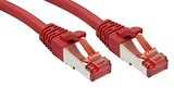 LINDY Cat.6 S/FTP Cable red 2m Patchcable