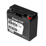 Green Cell AGM 12V 22Ah VRLA Battery Gel deep cycle scooter mower boat barge