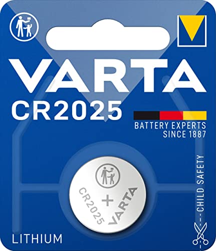 VARTA Piles lithium 6025101401 CR2025 blister de 1