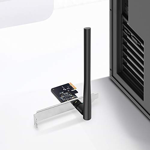 TP-LINK Archer T2E WiFi PCIe AC600 DualBand PCE Express Adapter Wireless 802.11a/n High gain external