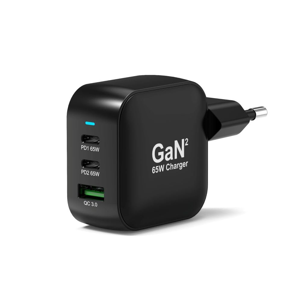 WALL CHARGER TYPE C PD 65W GaN CABLE EU
