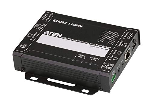 ATEN VE814AR Récepteur seul HDBaseT HDMI avec 2 sorties