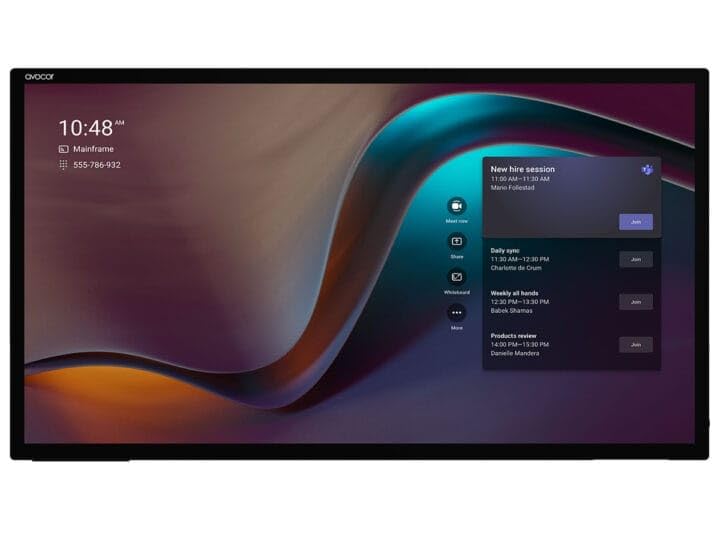 Avocor H-series 75" 4K LED touch display