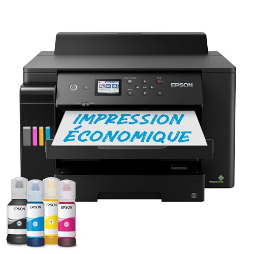 EPSON EcoTank ET-16150 Printer colour Duplex ink-jet A3 4800x1200dpi 25ppm mono/25ppm colour 550 sheets USB LAN Wi-Fi black