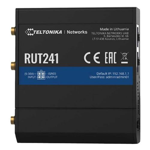TELTONIKA NETWORKS RUT241 4G/LTE/3G/2G WiFi router US version