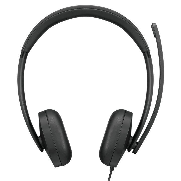 LENOVO 5000 Headset on-ear wired USB-C black Certified for Microsoft Teams