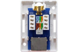 Boîtier mural 1 port RJ45 CAT 5e STP