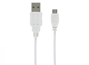 USB Cable To Micro USB 1M White