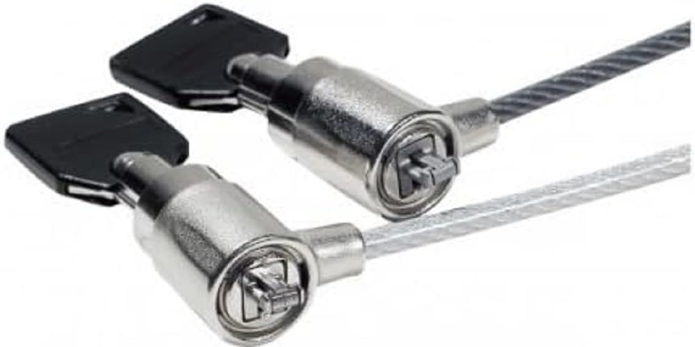 Antivol K-Lock à clé - Double tête de fixation et option Pass