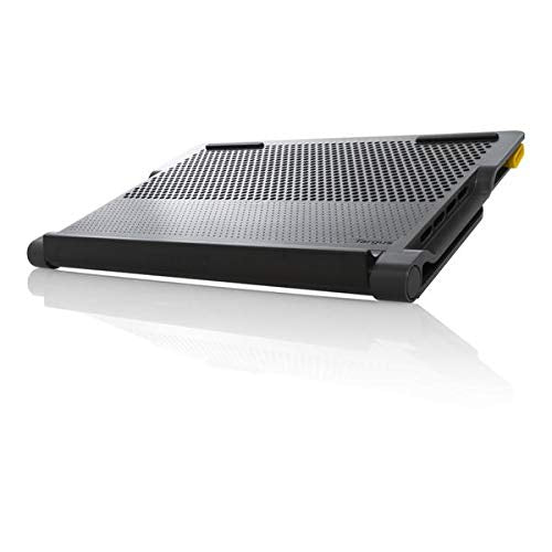 TARGUS Chill Mat - Support pour ordinateur portable - avec concentrateur USB 2.0 à 4 ports - noir, gris