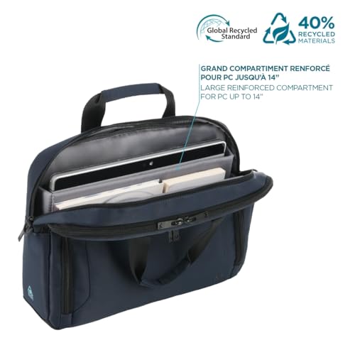 MOBILIS Executive 4 Twice Briefcase 14-16   - 40% RECYCLED