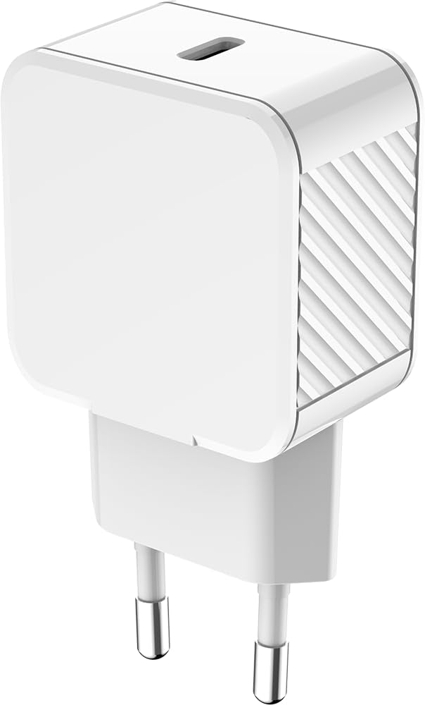 Charge 30W USB-C recycle white
