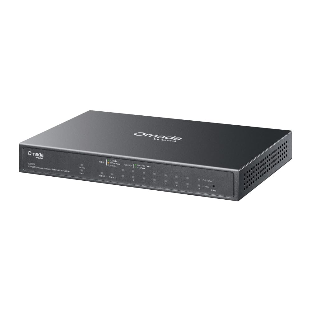 ES210GPOmada 10-Port Gigabit Easy Manag