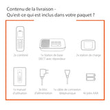 Gigaset CL660A DUO Tél. DECT +REP. - base + 2 combinés