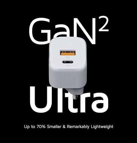 XTORM Chargeur mural écologique XEC020 20 W 2 ports USB-A USB-C PD certifié GRS