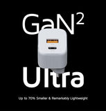 XTORM Chargeur mural écologique XEC020 20 W 2 ports USB-A USB-C PD certifié GRS