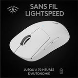 LOGITECH PRO X SUPERLIGHT Wireless Gaming Mouse Mouse optical 5 buttons wireless 2.4 GHz USB LIGHTSPEED receiver white