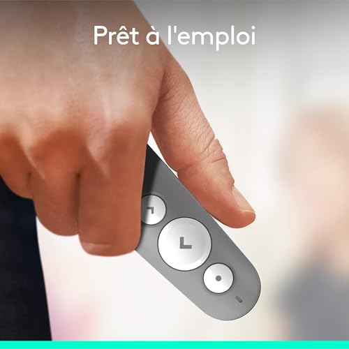 Logitech 910-006520 télécommande Bluetooth/RF Gris