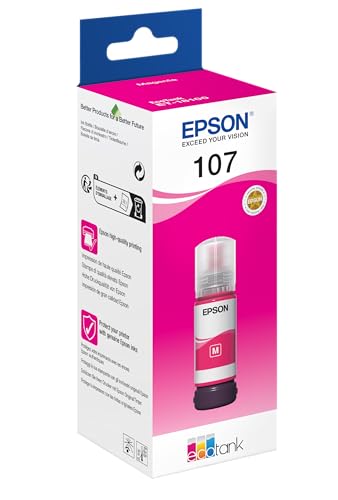 EPSON 1LB 107 EcoTank Magenta Ink Bottle