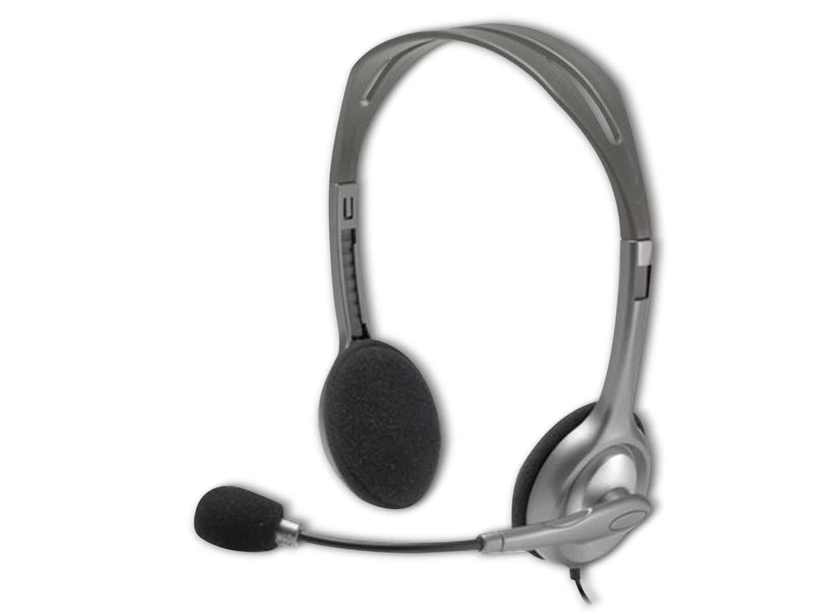 LOGITECH Stereo Headset H110 Headset on-ear wired