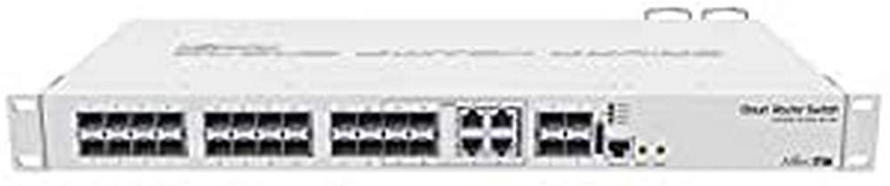 Mikrotik CRS328-4C-20S-4S+RM commutateur réseau Géré L2/L3 1U Blanc