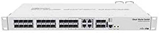 Mikrotik CRS328-4C-20S-4S+RM commutateur réseau Géré L2/L3 1U Blanc
