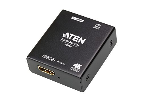 ATEN VB800 - Émetteur et récepteur AV - 20 m - Noir - HDCP