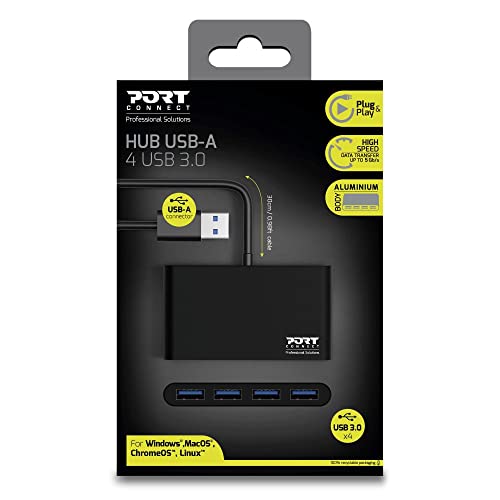 PORT USB HUB 4 PORTS 3.0